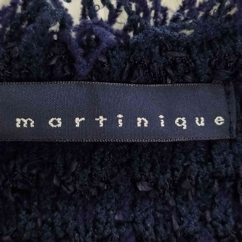 マルティニーク martinique  ニットツイードジレ レディース